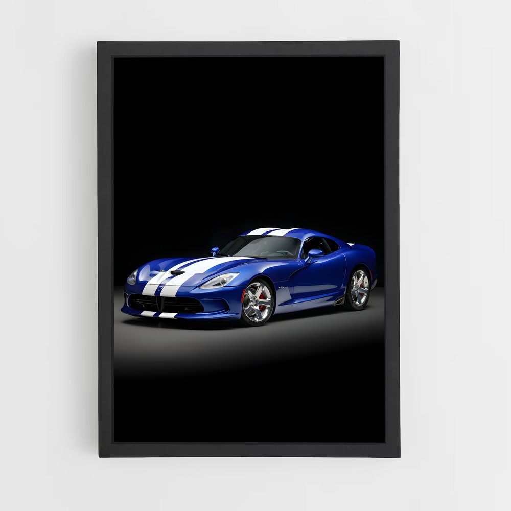 Poster Viper Racing – affiche Dodge (vue 2)
